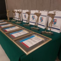 Powiększ zdjęcie Statuetki „Wędrowca Świętokrzyskiego” oraz „Super-Wędrowca Świętokrzyskiego”.