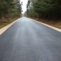Powiększ zdjęcie Wyremontowana droga powiatowa nr 0402T odc. granica powiatu – Wojciechów 