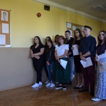 Powiększ zdjęcie Młodzież z  I LO we Włoszczowie