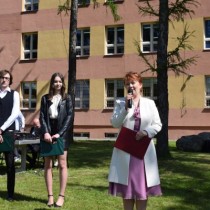 Powiększ zdjęcie Członek Zarządu Powiatu Włoszczowskiego Małgorzata Gusta