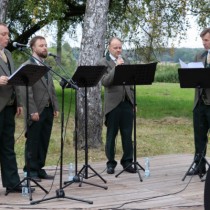 Powiększ zdjęcie Występ Zespołu Pieśni Myśliwskiej 