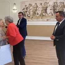 Powiększ zdjęcie Uroczystość w Klubie Seniora 