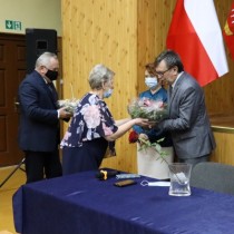 Powiększ zdjęcie Przedstawiciele z zespołu ,,Złoty Kłos