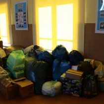 Powiększ zdjęcie Pomoc przekazana przez Gminę Krasocin dla ogarniętej wojną Ukrainy
