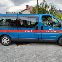 Powiększ zdjęcie Nowy samochód OSP Ostrów 