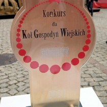 Powiększ zdjęcie Statuetka, ktorą otrzymało KGW z Występ