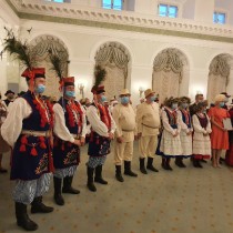 Powiększ zdjęcie Prezentacja KGW z Występ w Pałacu Prezydenckim