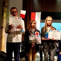 Powiększ zdjęcie Laureaci konkursu plastycznego „Szlakiem Brygady Świętokrzyskiej”.