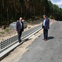 Powiększ zdjęcie Droga powiatowa Kurzelów - Komparzów