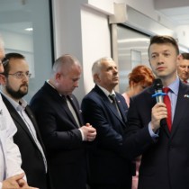 Powiększ zdjęcie Głos zabiera Poseł na Sejm RP Bartłomiej Dorywalski