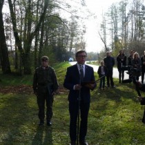 Powiększ zdjęcie Głos zabiera Pan Dariusz Czechowski – Starosta Włoszczowski.