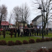 Powiększ zdjęcie Rekonstrukcja wydarzeń sprzed 79 lat w wykonaniu Stowarzyszenia Rekonstrukcji Historycznych Jodła z Występ.
