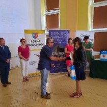 Powiększ zdjęcie Wręczenie nagród laureatom konkursów w ramach IX Potyczek Matematycznych
