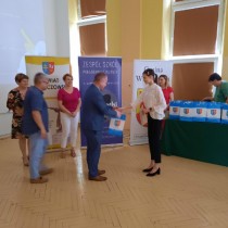 Powiększ zdjęcie Wręczenie nagród laureatom konkursów w ramach IX Potyczek Matematycznych