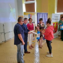 Powiększ zdjęcie Wręczenie nagród laureatom konkursów w ramach IX Potyczek Matematycznych