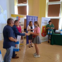 Powiększ zdjęcie Wręczenie nagród laureatom konkursów w ramach IX Potyczek Matematycznych
