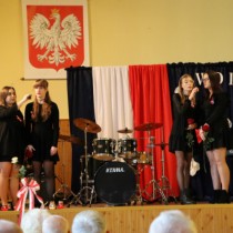 Powiększ zdjęcie Występ młodzieży z ZS nr 2 we Włoszczowie