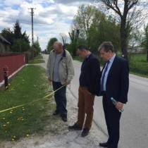 Powiększ zdjęcie Droga powiatowa w Skorkowie
