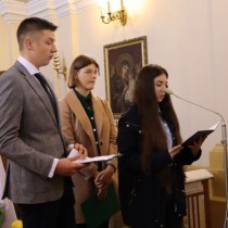 Powiększ zdjęcie Apel Pamięci w kaplicy na cmentarzu parafialnym we Włoszczowie