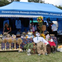Powiększ zdjęcie Stoisko Stowarzyszenia Rozwoju Gminy Kluczewsko 