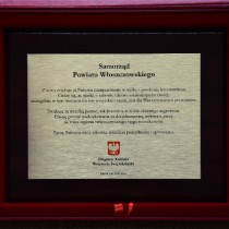 Powiększ zdjęcie Grawerton dla Samorządu Powiatu Włoszczowskiego 