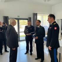Powiększ zdjęcie Podziękowania dla Honorowego Prezesa Wiktora Krotli 