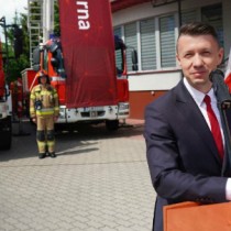 Powiększ zdjęcie Głos zabiera Poseł na Sejm RP Bartłomiej Dorywalski