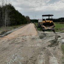 Powiększ zdjęcie Przebudowa drogi powiatowej Nr 0246T Kurzelów – Jeżowice – Łachów w miejscowości Jeżowice 