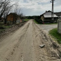 Powiększ zdjęcie Przebudowa drogi powiatowej Nr 0246T Kurzelów – Jeżowice – Łachów w miejscowości Jeżowice 