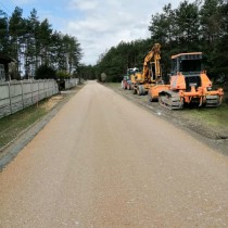 Powiększ zdjęcie Przebudowa drogi powiatowej Nr 0246T Kurzelów – Jeżowice – Łachów w miejscowości Jeżowice 
