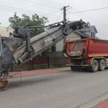Powiększ zdjęcie Naprawa drogi powiatowej nr 0227T w Koniecznie