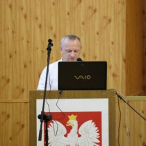 Powiększ zdjęcie Głos zabiera Wiceprzewodniczący Rady Jarosław Krzyżanowski