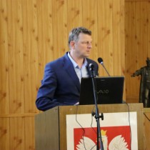 Powiększ zdjęcie Głos zabiera Dyrektor ZOZ Rafał Krupa