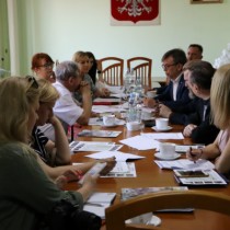 Powiększ zdjęcie Spotkanie w sprawie Rajdu Rowerowego Szlakiem Brygady Świętokrzyskiej NSZ