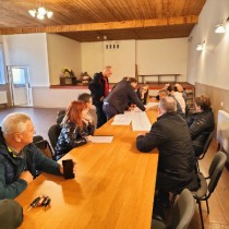 Powiększ zdjęcie Spotkanie z mieszkańcami Komornik, Rzewuszyc i Rudki 