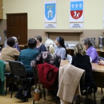 Powiększ zdjęcie Spotkanie z kołami gospodyń wiejskich i stowarzyszeniami w Starostwie Powiatowym we Włoszczowie