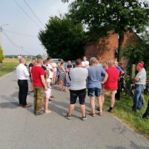 Powiększ zdjęcie Spotkanie z mieszkańcami Czarncy i Kątów w sprawie planowanej inwestycji drogowej