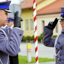 Powiększ zdjęcie Uroczysty apel z okazji powiatowych obchodów Święta Policji