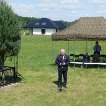 Powiększ zdjęcie Głos zabiera Wicestarosta Łukasz Karpiński