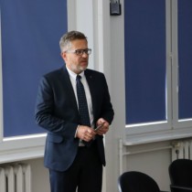 Powiększ zdjęcie Członek Zarządu Marcin Leszczyński opowiada o planach inwestycyjnych w Zakładzie Lhoist Bukowa